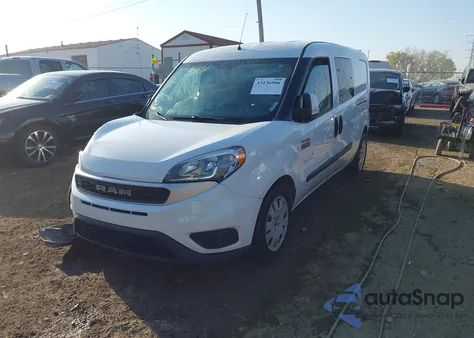 2019 Ram Promaster City Tradesman Slt z USA, uszkodzony, nr VIN ZFBHRFBB7K6L96781